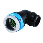 EqoFluid Air 90 Degree Elbow Pipe to MNPT