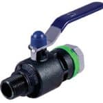 EqoFluid Ball Valve Pipe to NPT Nitro