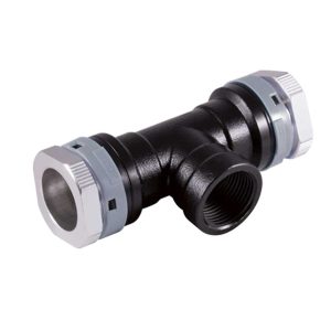 EqoFluid Threaded Reducing Tee Vacuum