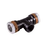 EqoFluid High Pressure Oil Threaded Reducing Tee